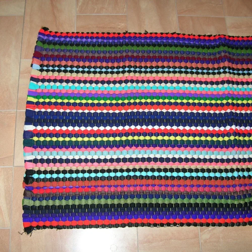 NEW ALL PURPOSE THROW AREA RUG BATH MAT REVERSIBLE 23
